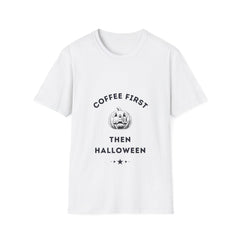 First Coffee then Halloween T-shirt