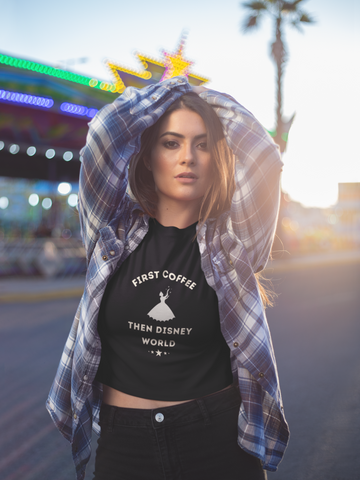 Unisex Black Disney World T-Shirt