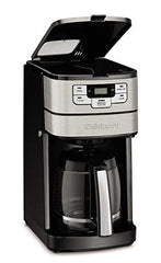 Cuisinart DGB-400 Automatic Grind & Brew 12-Cup Coffeemaker, Black/Silver