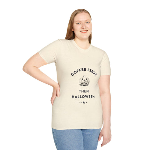 First Coffee then Halloween T-shirt