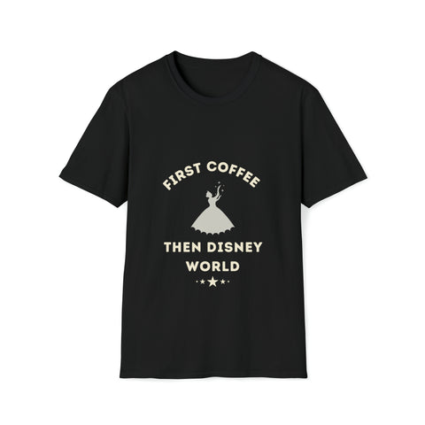 Unisex Black Disney World T-Shirt