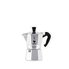 Bialetti Moka Express StoveTop Coffee maker, 3-Cup, Aluminum Silver