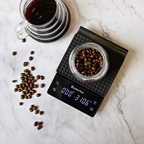 ERAVSOW Coffee Scale with Timer  Coffee scale, Hand drip coffee, Food scale